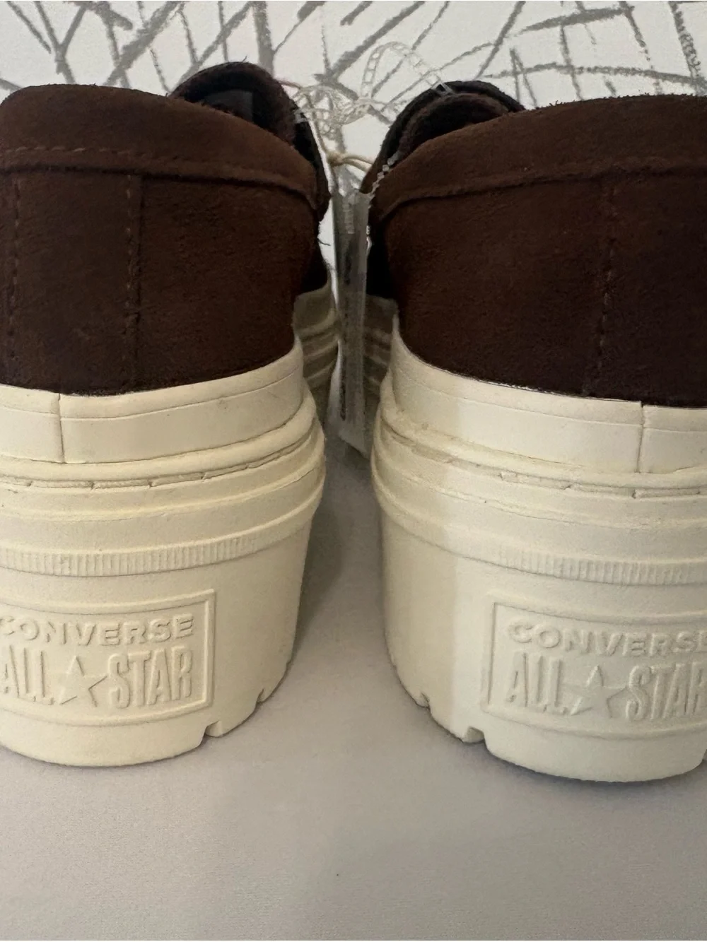Converse Chuck Taylor All Star Lugged Heel Loafer Platform.  10 (Fits like 9)